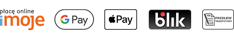 Obsługiwane płatności