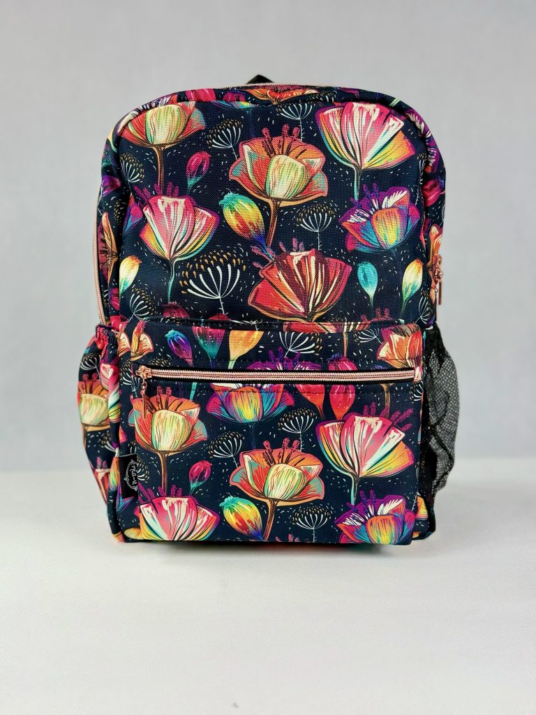 Plecak MIA-KRYSTYNKA Kolorowe maki