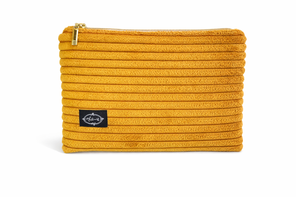 Kosmetyczka Fluffy żółta