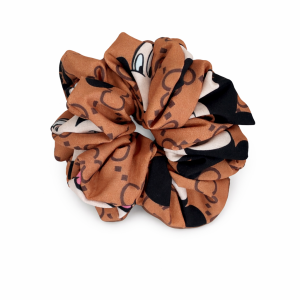 Gumka do włosów brąz mysz