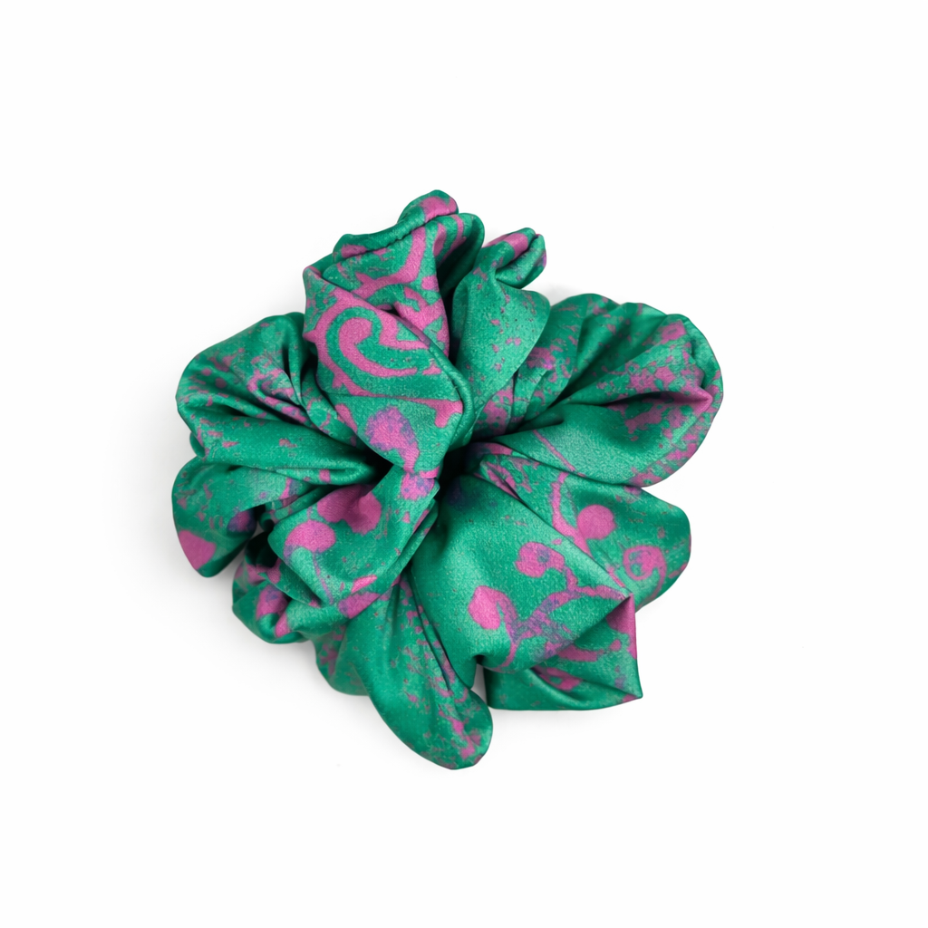 Gumka do włosów szmaragdowa fantazja