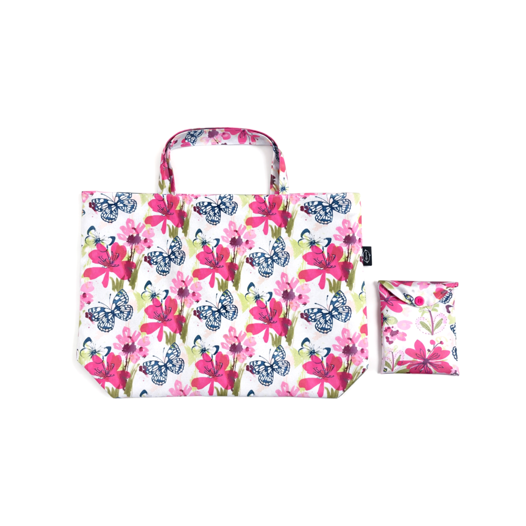 Shopperka XL kwiatuszki