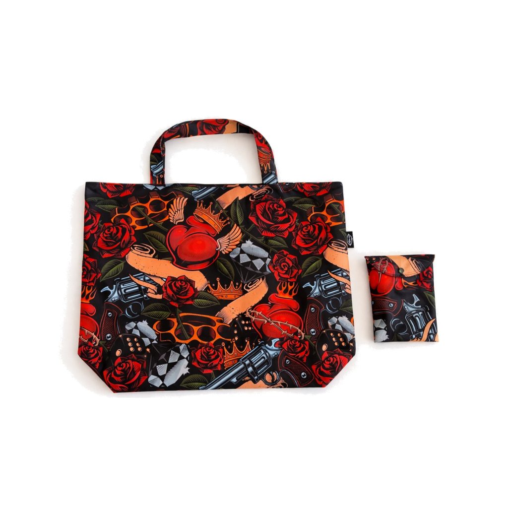 Shopperka XL kastety i róże