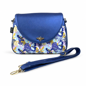 Torebka Mia-Irena Haber Fiolet twist