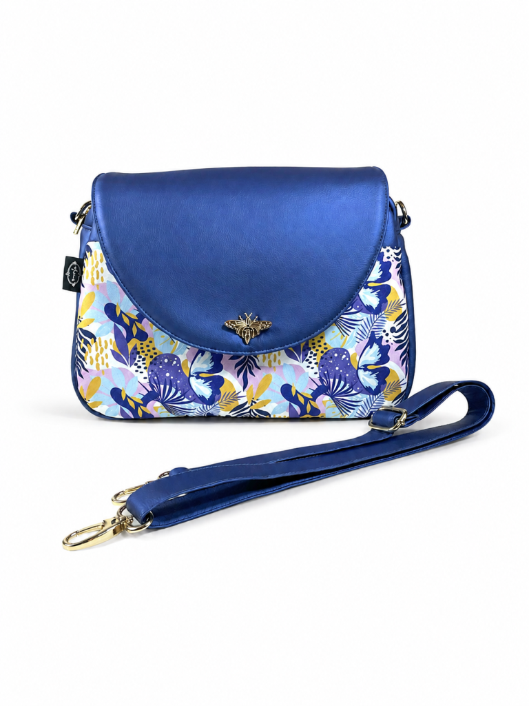 Torebka Mia-Irena Haber Fiolet twist
